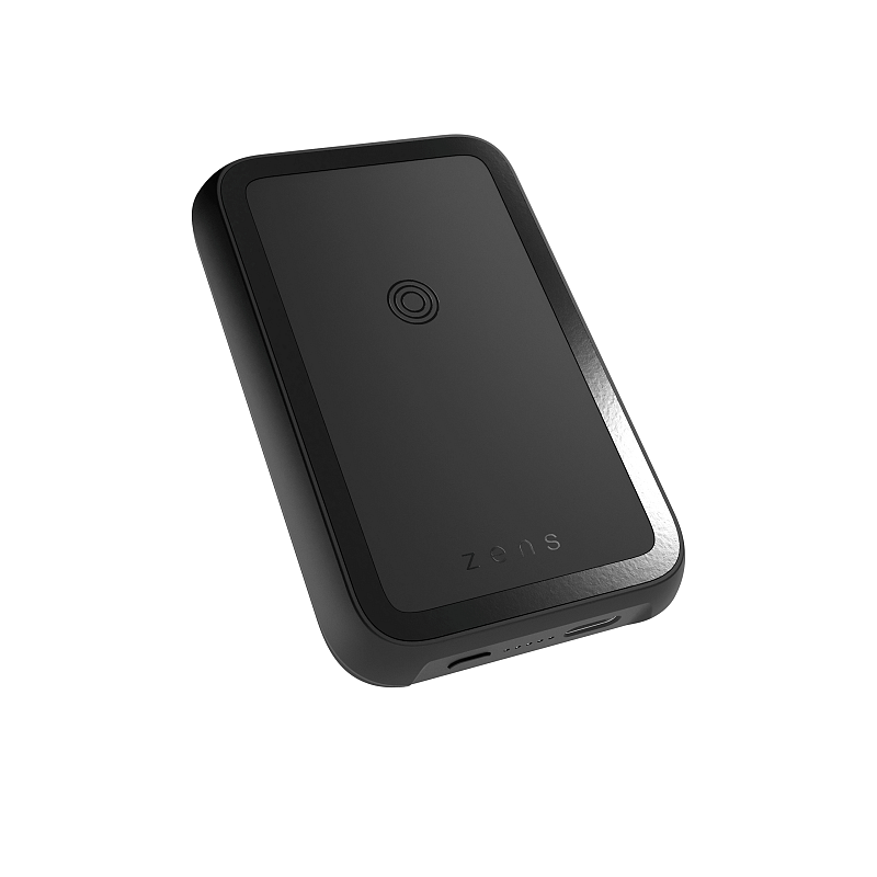 ZENS ZEPP02M/00 Powerbank 4000 mAh Kabelloses Aufladen Schwarz