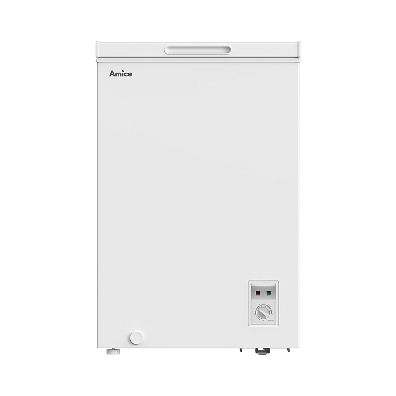 Amica GT 311 105 W Gefriertruhe/Gefrierschrank Tiefkühltruhe Freistehend 99 l Weiß