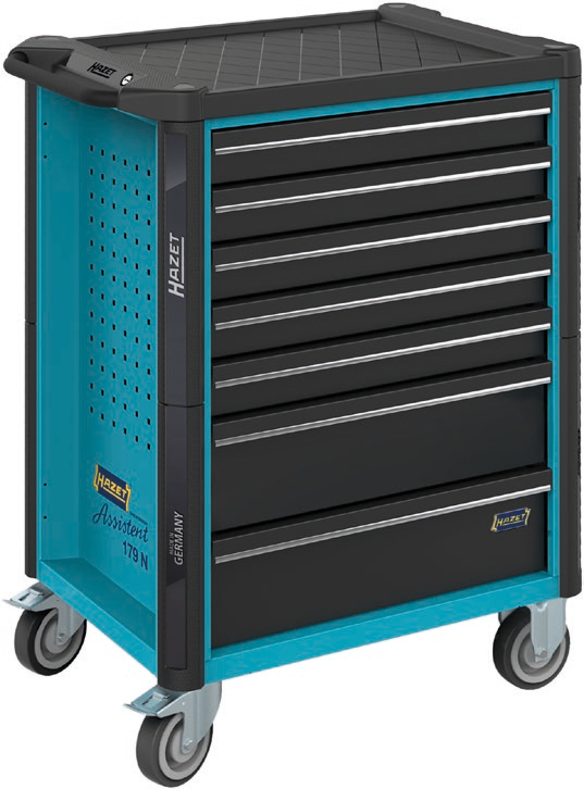 HAZET Assistent Stahl Schwarz, Blau