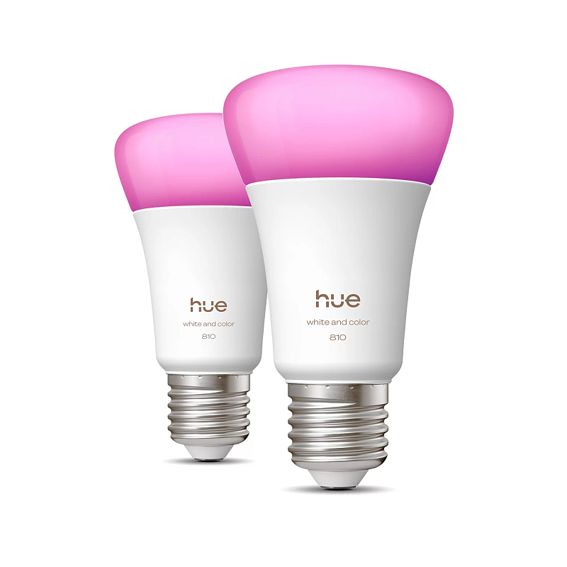 Philips Hue White and Color ambiance A60 – Smarte Lampe E27 – 810 lm
