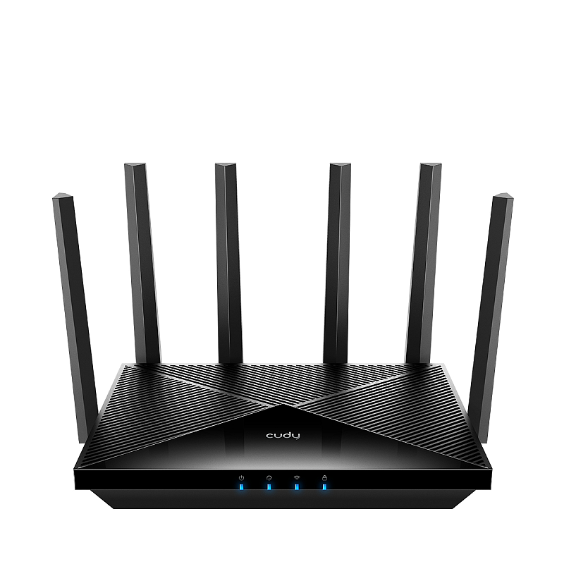 Cudy WR6500 WLAN-Router Gigabit Ethernet Dual-Band (2,4 GHz/5 GHz) Schwarz