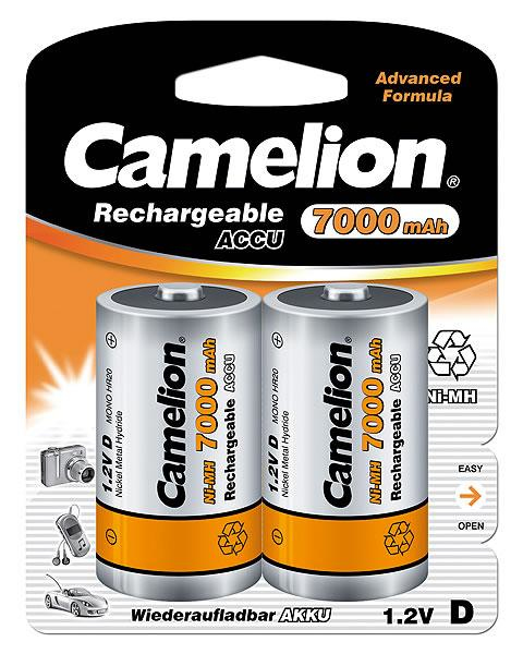 Camelion NH-D7000BP2 Wiederaufladbarer Akku D Nickel-Metallhydrid (NiMH)
