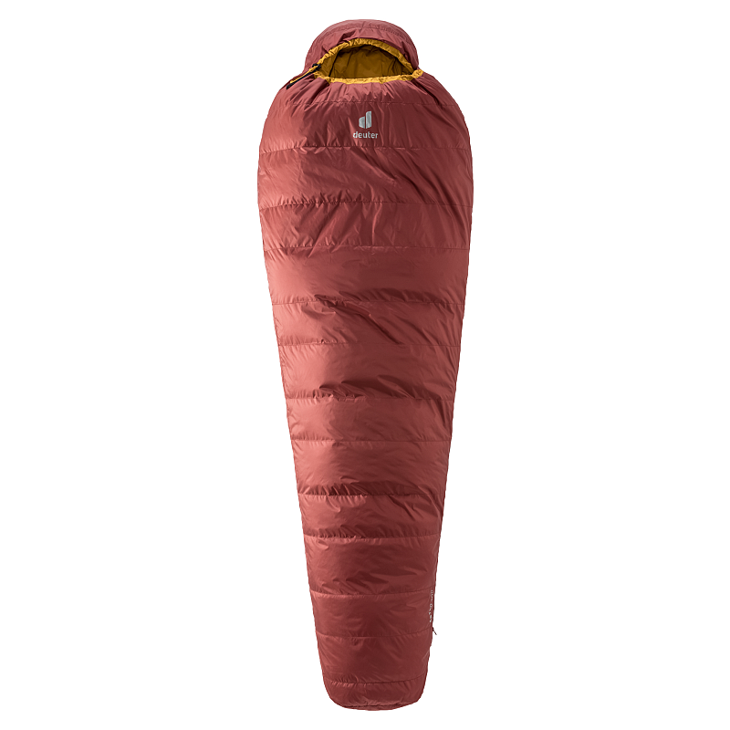 Deuter Astro 300 Erwachsener Mumienschlafsack Ripstop Rot, Gelb