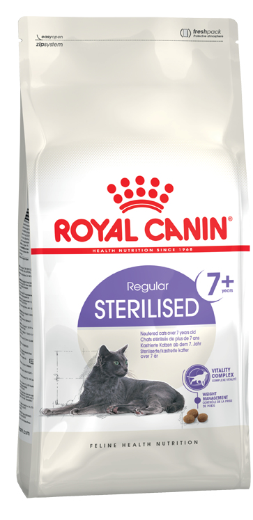 Royal Canin Sterilised 7+ Katzen-Trockenfutter 3,5 kg Adult Geflügel