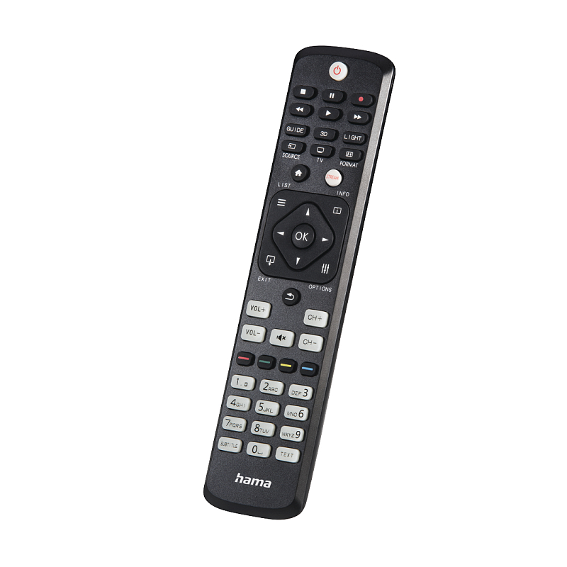Hama 00221063 Fernbedienung IR Wireless TV Drucktasten