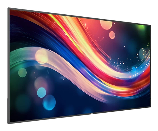 Philips 4050 series Q-Line 75BDL4050Q/00 Digital Signage Flachbildschirm 189,2 cm (74.5") LCD 500 cd/m² 4K Ultra HD Schwarz Eingebauter Prozessor Android 10 24/7