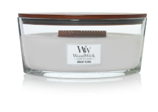 WoodWick Solar Ylang Wachskerze Canangabaum Transparent, Weiß 1 Stück(e)