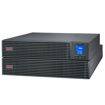 APC Easy UPS On-Line, 1000VA/900W, Rackmontage 4HE, 230V, 4x IEC C13 Ausgänge, Intelligenter Kartensteckplatz, LCD, verlängerte Laufzeit, mit Rackkit