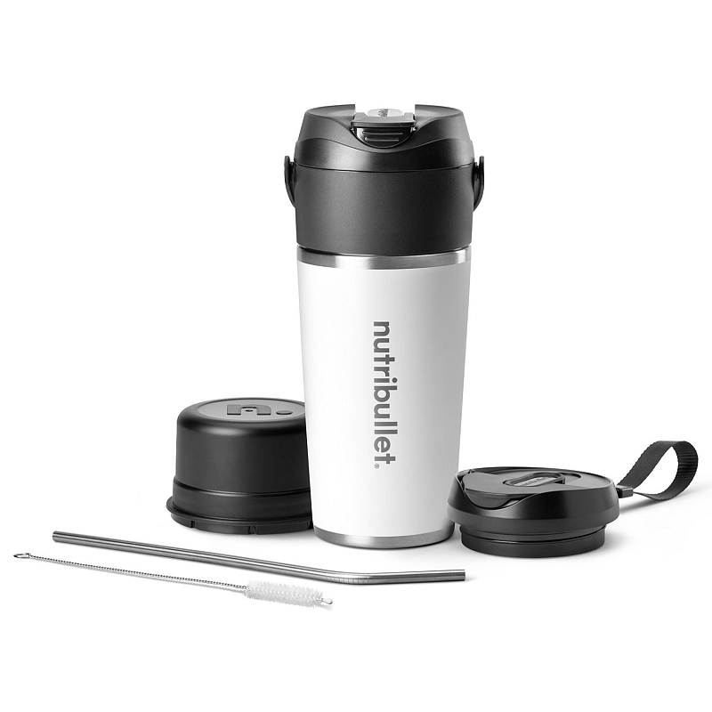 NutriBullet Flip 0,59 l Tragbarer Mixer Schwarz, Weiß
