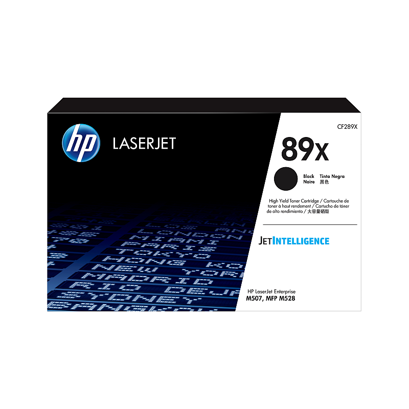 HP 89X Schwarz Original LaserJet Tonerkartusche mit hoher Reichweite