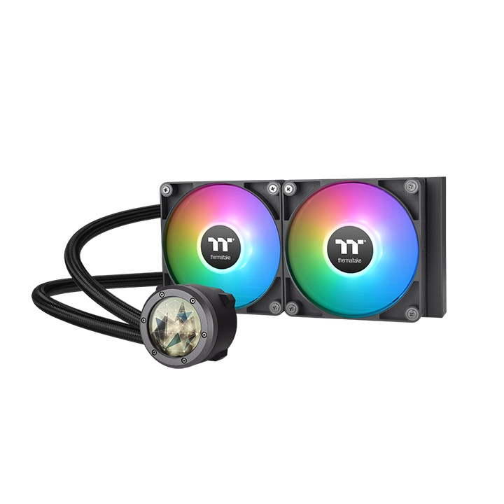Thermaltake TH240 V2 Ultra Prozessor All-in-One-Flüssigkeitskühler 12 cm Schwarz 1 Stück(e)