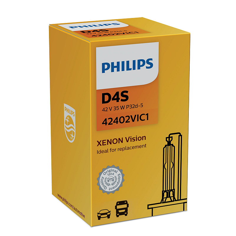 Philips Vision Xenon 42402VIC1 Xenon-Fahrzeugscheinwerferlampe