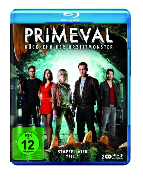 WVG Primeval - Staffel 4.1 - Rückkehr der Urzeitmonster Blu-ray Deutsch, Englisch