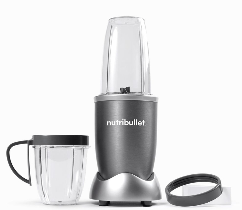 NutriBullet NB505DG 0,71 l Sport-Mixer 500 W Schwarz, Silber, Transparent