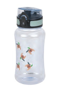 Lässig 12100185025 Trinkflasche Tägliche Nutzung 420 ml Polypropylen (PP), Tritan Blau