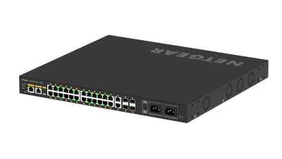 NETGEAR GSM4230UP Managed L2/L3 Gigabit Ethernet (10/100/1000) Power over Ethernet (PoE) 1U Schwarz