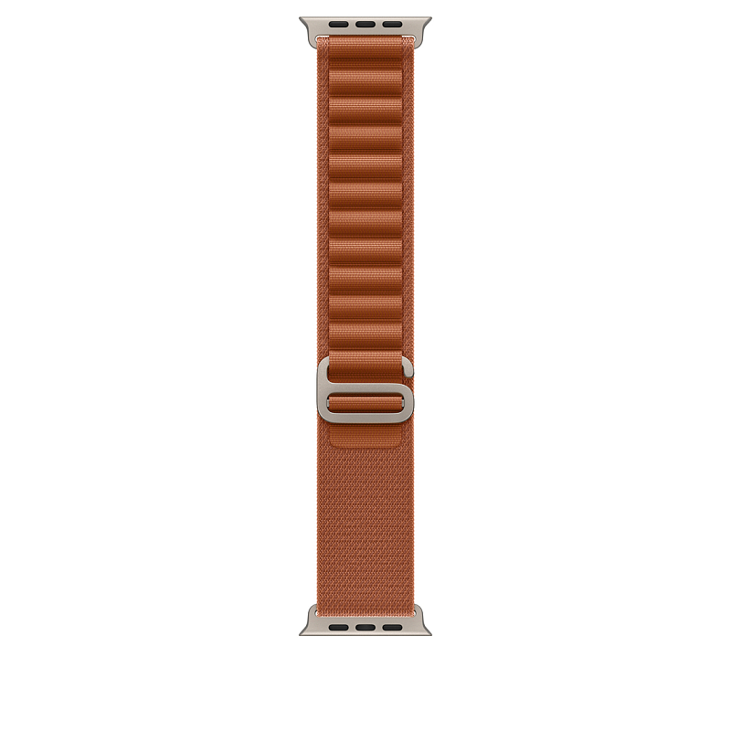Apple MFTC4ZM/A Intelligentes tragbares Accessoire Band Braun Titan, Polyester, Spandex