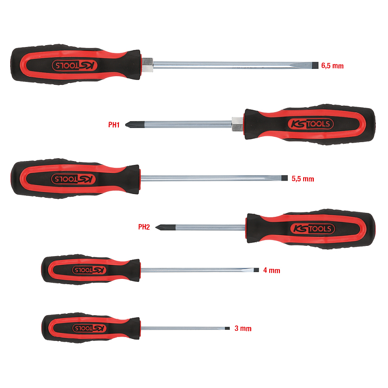 KS Tools 159.0010 Handschraubendreher Einzeln