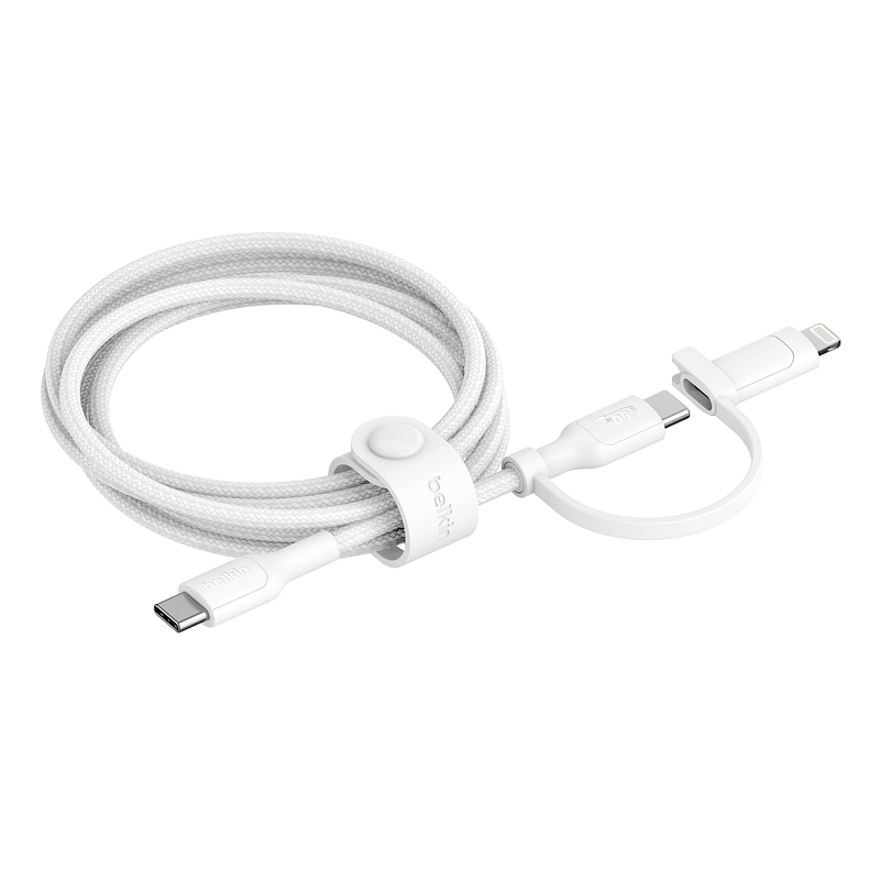 Belkin BoostCharge Pro USB Kabel USB 2.0 1,5 m USB C USB C/Lightning Weiß