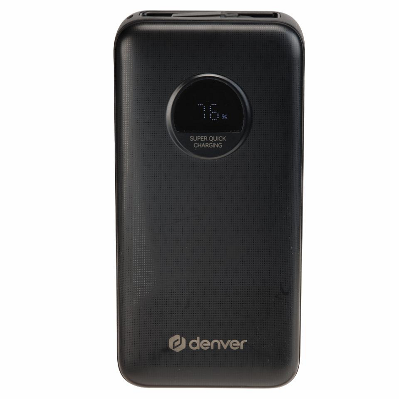 Denver PQC-20065 Powerbank 20000 mAh Schwarz