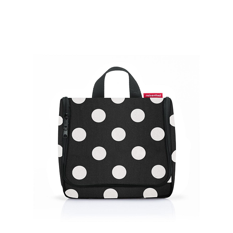 Reisenthel WH7073 Kulturtasche/Kosmetikkoffer Kulturbeutel 3 l Polyester Schwarz, Weiß