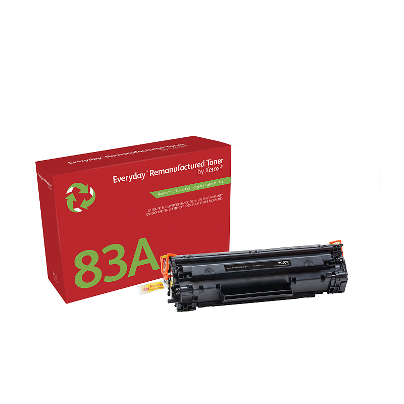 Everyday™ Mono wiederaufbereiteter Toner von Xerox, kompatibel mit HP 83A (CF283A), Standardkapazität