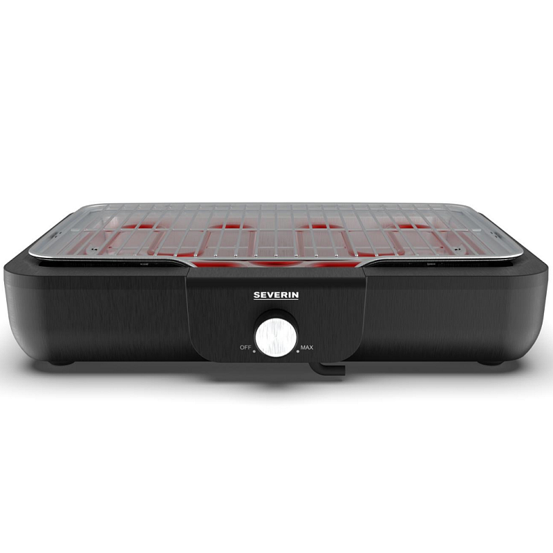 Severin PG 8554 Barbecue & Grill Tisch Elektro Schwarz 2300 W