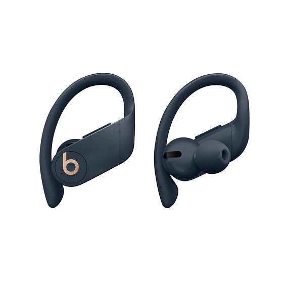 Apple Powerbeats Pro Kopfhörer True Wireless Stereo (TWS) Ohrbügel, im Ohr Anrufe/Musik Bluetooth Navy