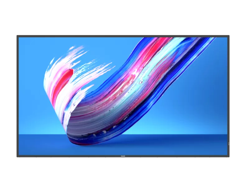Philips 65BDL3650Q Digital Signage Flachbildschirm 165,1 cm (65") LCD WLAN 400 cd/m² 4K Ultra HD Schwarz Eingebauter Prozessor Android 10 18/7
