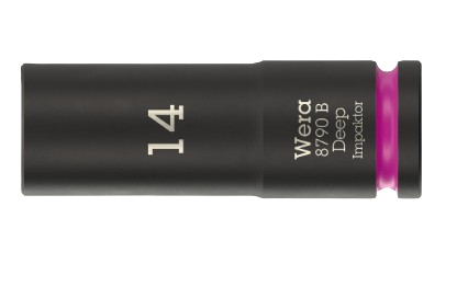 Wera 05005555001 Steckschlüsseleinsatz Steckschlüsselbuchse Schwarz, Pink