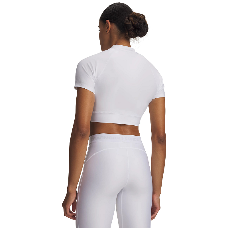 Under Armour HeatGear Top (Kleidung) Mock Neck Kurzärmel Elastan, Polyester