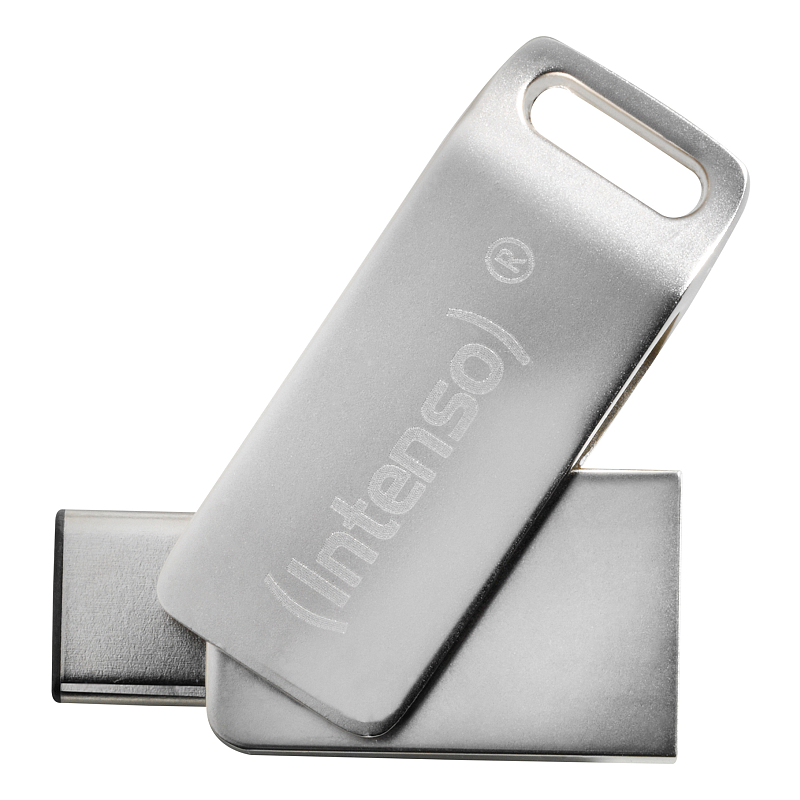 Intenso cMobile Line USB-Stick 64 GB USB Type-A / USB Type-C 3.2 Gen 1 (3.1 Gen 1) Silber