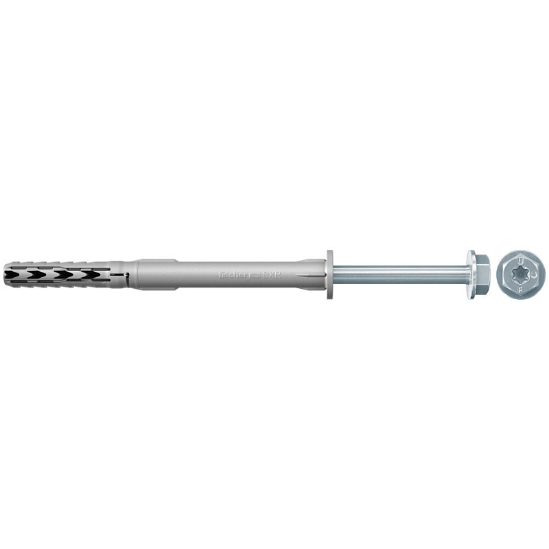 Fischer 46329 Schraubanker/Dübel 50 Stück(e) Schrauben- & Dübelsatz 60 mm