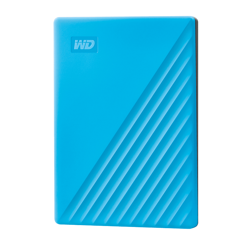 Western Digital My Passport Externe Festplatte 4 TB 3.2 Gen 1 (3.1 Gen 1) Blau