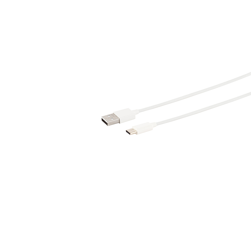 S/CONN maximum connectivity 14-13040 USB Kabel USB 2.0 0,5 m USB A USB C Weiß
