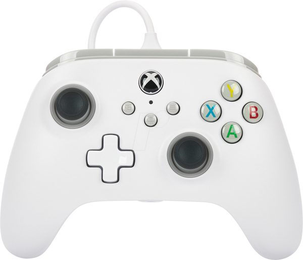 PowerA 1519365-02 Gaming-Controller Weiß USB Gamepad Analog PC, Xbox One, Xbox Series S, Xbox Series X