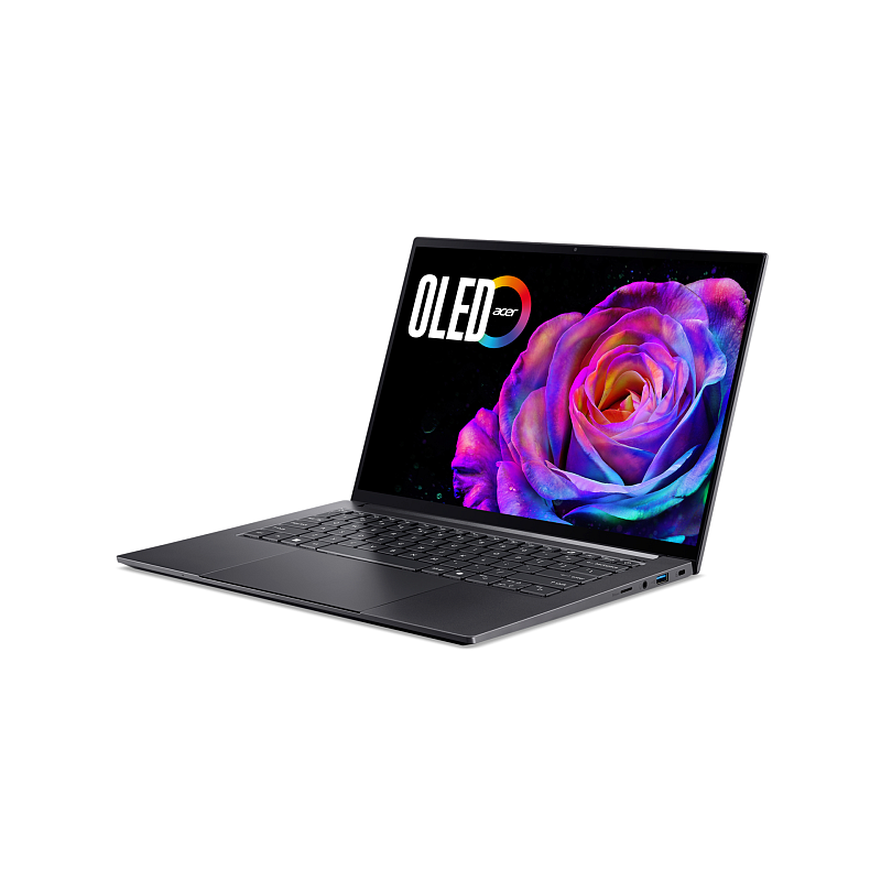 Acer Swift 14 AI NX.JA8EG.00C laptop Copilot+ PC AMD Ryzen AI 7 350 36,8 cm (14.5") Touchscreen 2.8K 32 GB LPDDR5x-SDRAM 1 TB SSD NVIDIA GeForce RTX 5060 Wi-Fi 6E (802.11ax) Windows 11 Home Grau