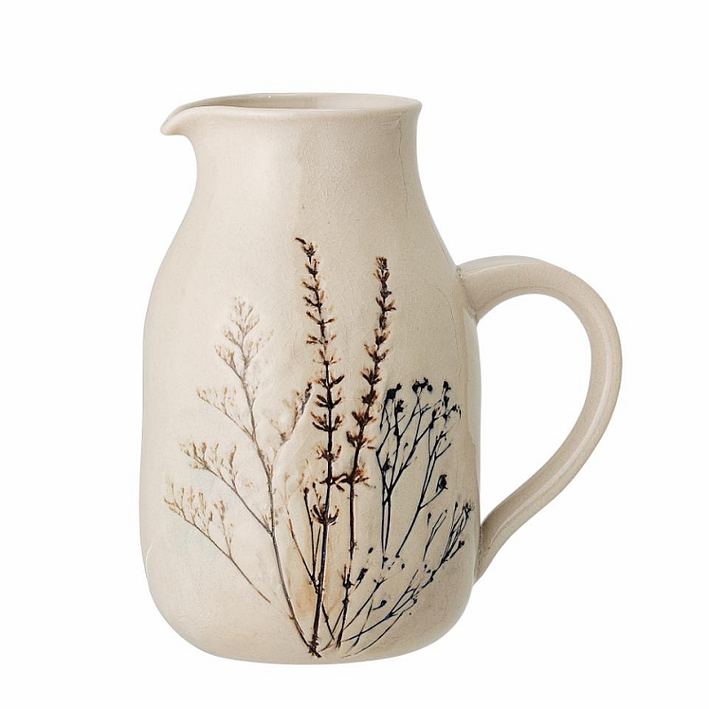 Bloomingville 82047394 Karaffe, Krug & Flasche 1,5 l Natürlich/Natur