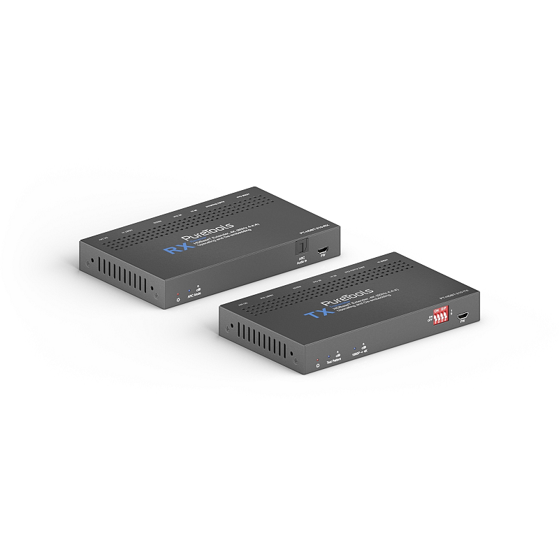 PureTools PT-HDBT-210 Audio-/Video-Leistungsverstärker AV-Sender & -Empfänger Schwarz
