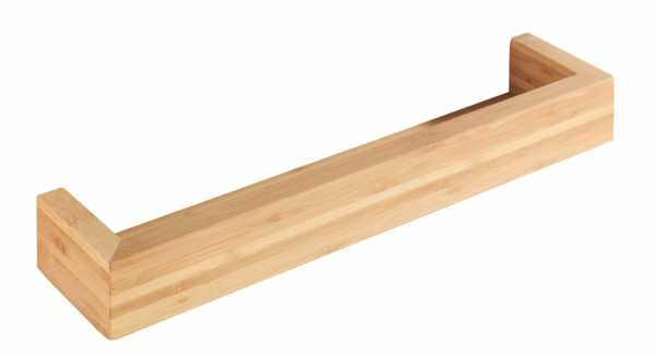 WENKO 24743100 Regal Schweberegal Wandverteiler Bambus