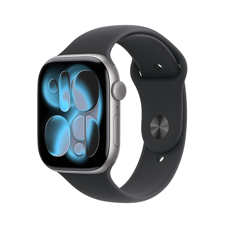 Apple Watch Series 11 OLED 46 mm Digital 416 x 496 Pixel Touchscreen Grau WLAN GPS
