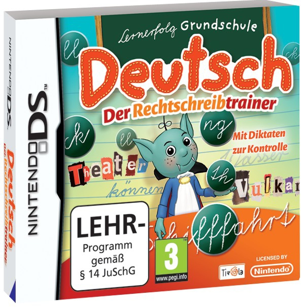 Tivola Lernerfolg Grundschule Deutsch - Der Rechtschreibtrainer Deutsch, Türkisch Nintendo DS