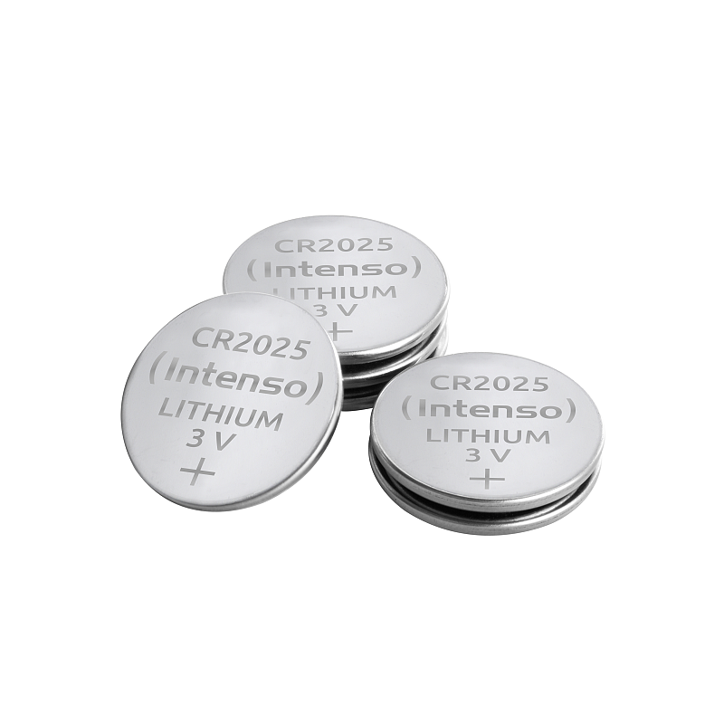 Intenso CR 2025 Energy 6er Blister - CR2025 - 160 mAh Einwegbatterie Lithium-Manganese Dioxide (LiMnO2)