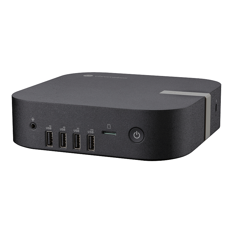 ASUS Chromebox CHROMEBOX5-S3006UNA Intel® Core™ i3 i3-1315U 8 GB DDR4-SDRAM 128 GB SSD ChromeOS Mini PC Mini-PC Schwarz
