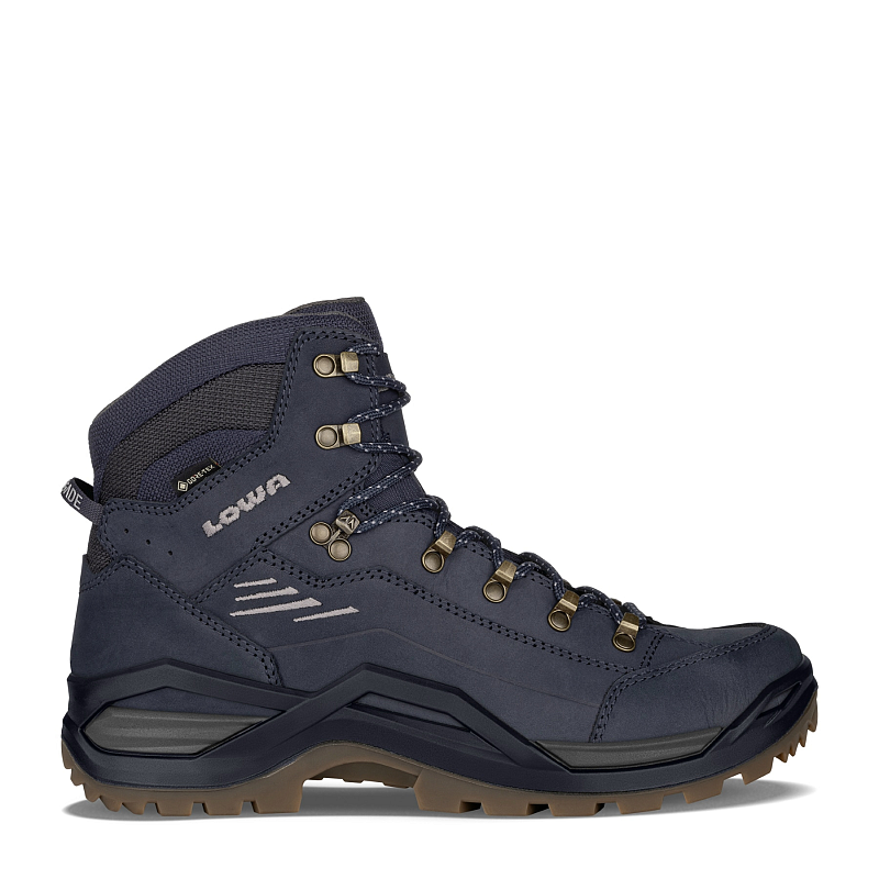 LOWA RENEGADE EVO GTX MID Männlich Erwachsener Grau, Navy
