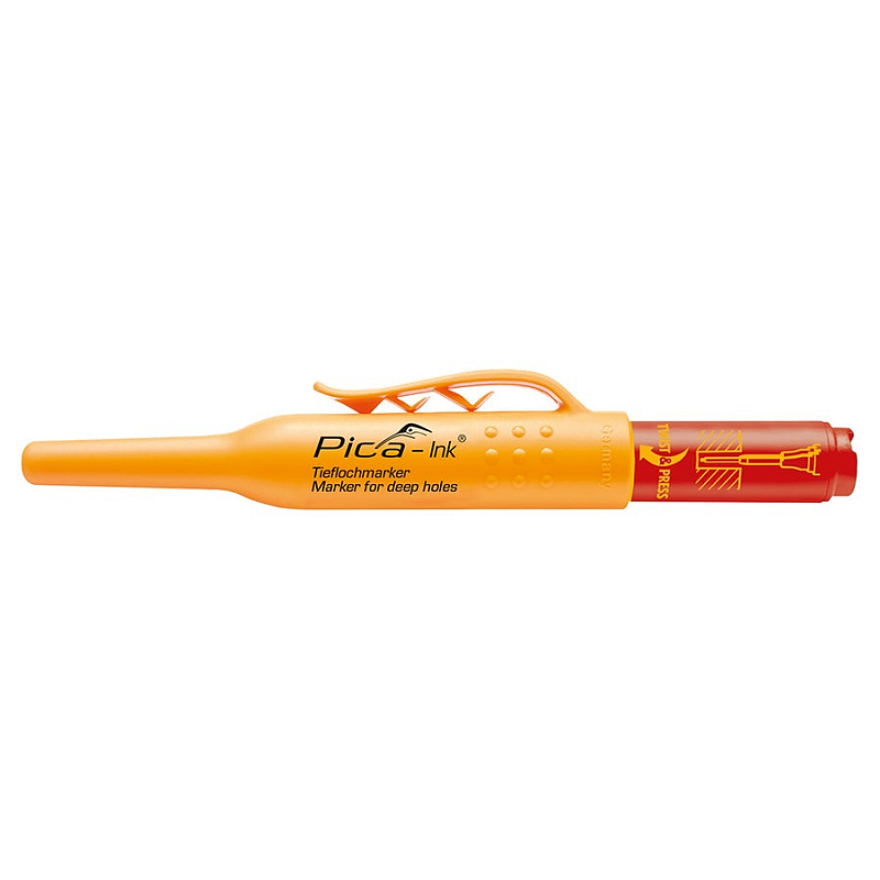 Pica-Marker Pica-Ink Marker 10 Stück(e) Fibre tip Rot