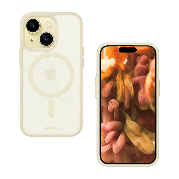 LAUT Huex Protect Handy-Schutzhülle 15,5 cm (6.1") Cover Transparent, Gelb