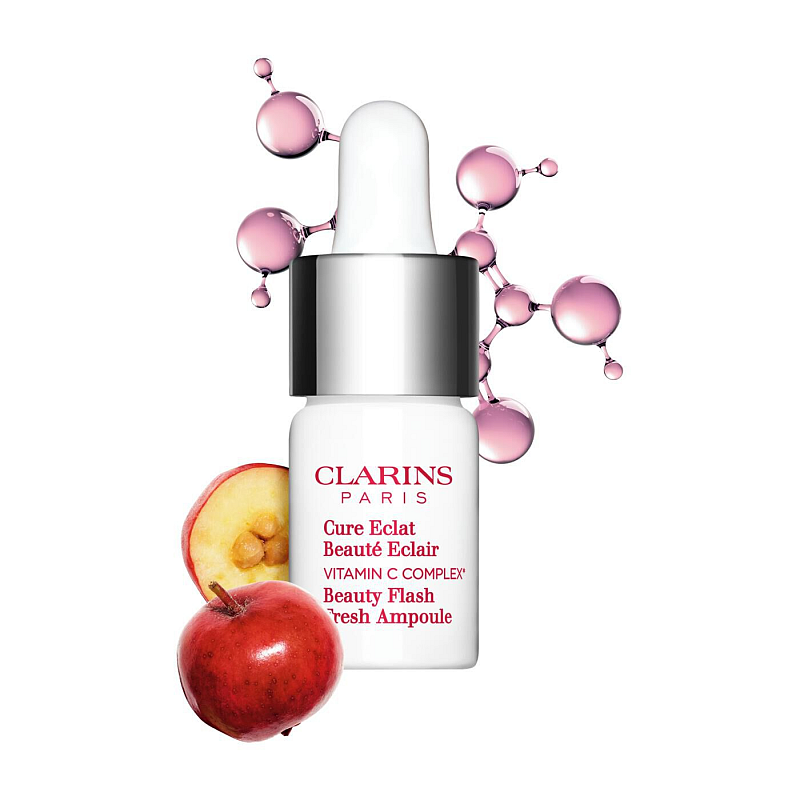 Clarins Beauty Flash Fresh Ampoule Gesichtskonzentrat 8 ml Frauen