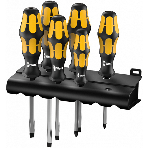 Wera 932 S/6 Set Gerader Schraubendreher