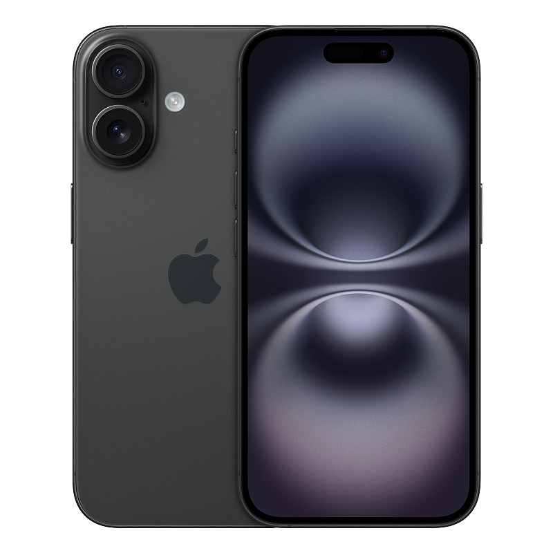 Apple iPhone 16 15,5 cm (6.1") Dual-SIM iOS 18 5G USB Typ-C 512 GB Schwarz